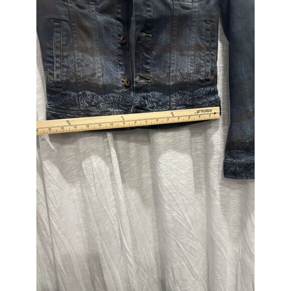 Vintage, Rare Parasuco Denim Cult Jean Jacket Size Small - Picture 11 of 12